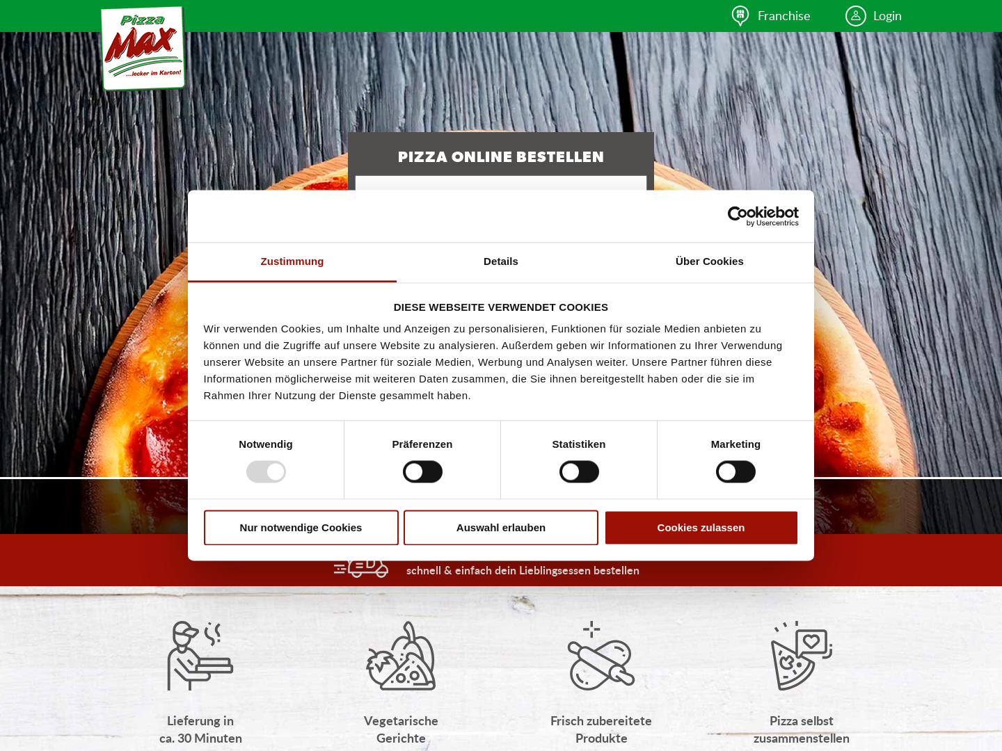 Pizza Max - Dembowski und Chahrour GbR