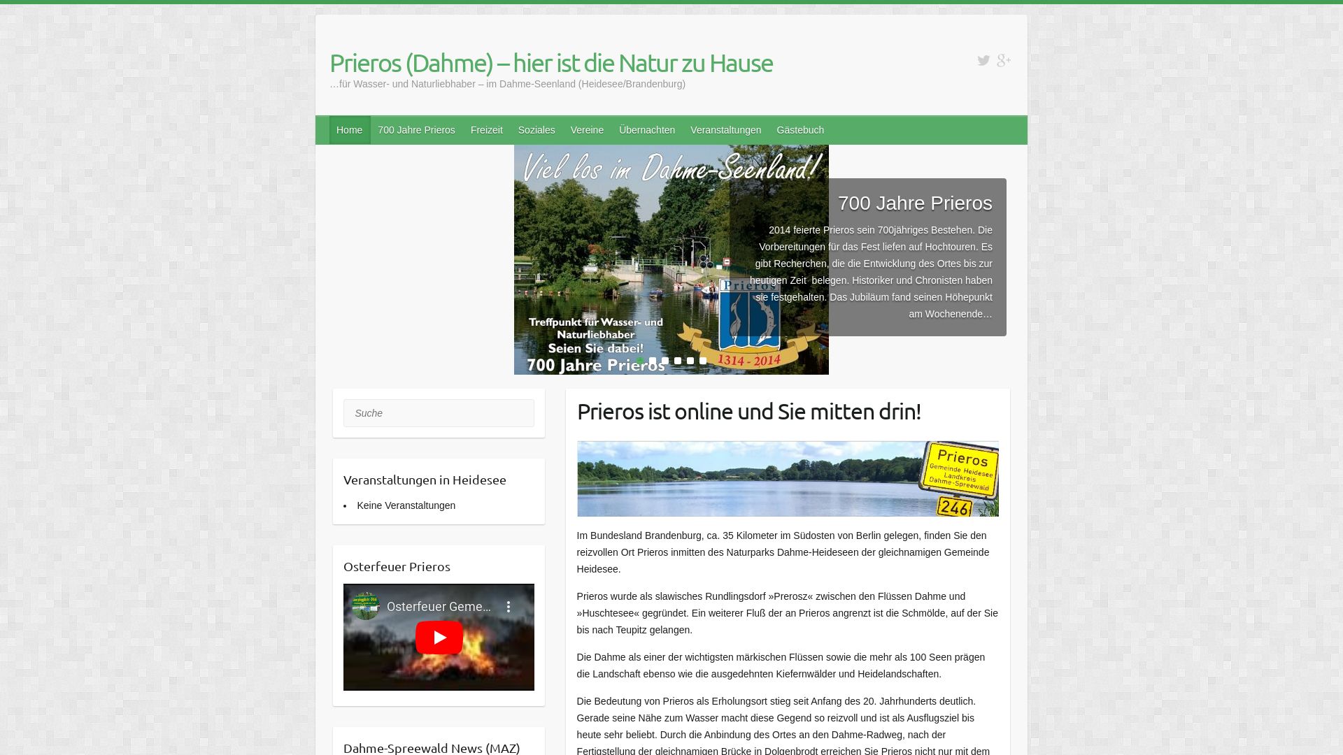 Prieros in der Gemeinde Heidesee - Rene Jahn