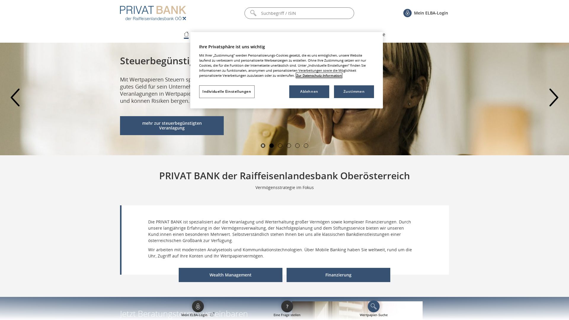 OÖBV PRIVAT BANK AG