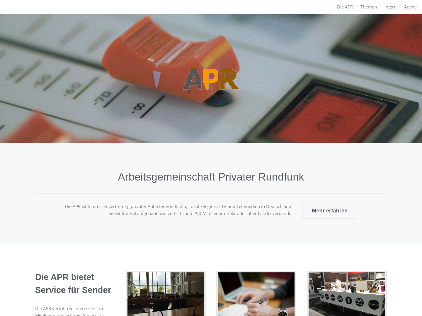 Arbeitsgemeinschaft Privater Rundfunk (APR)