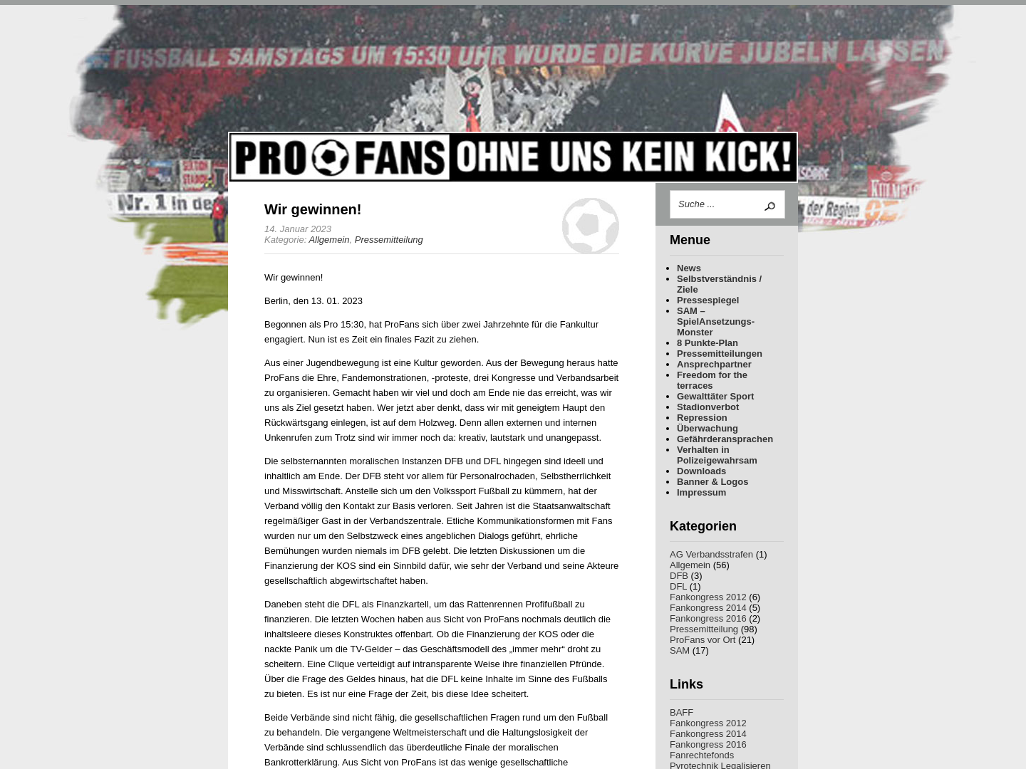 Pro Fans
