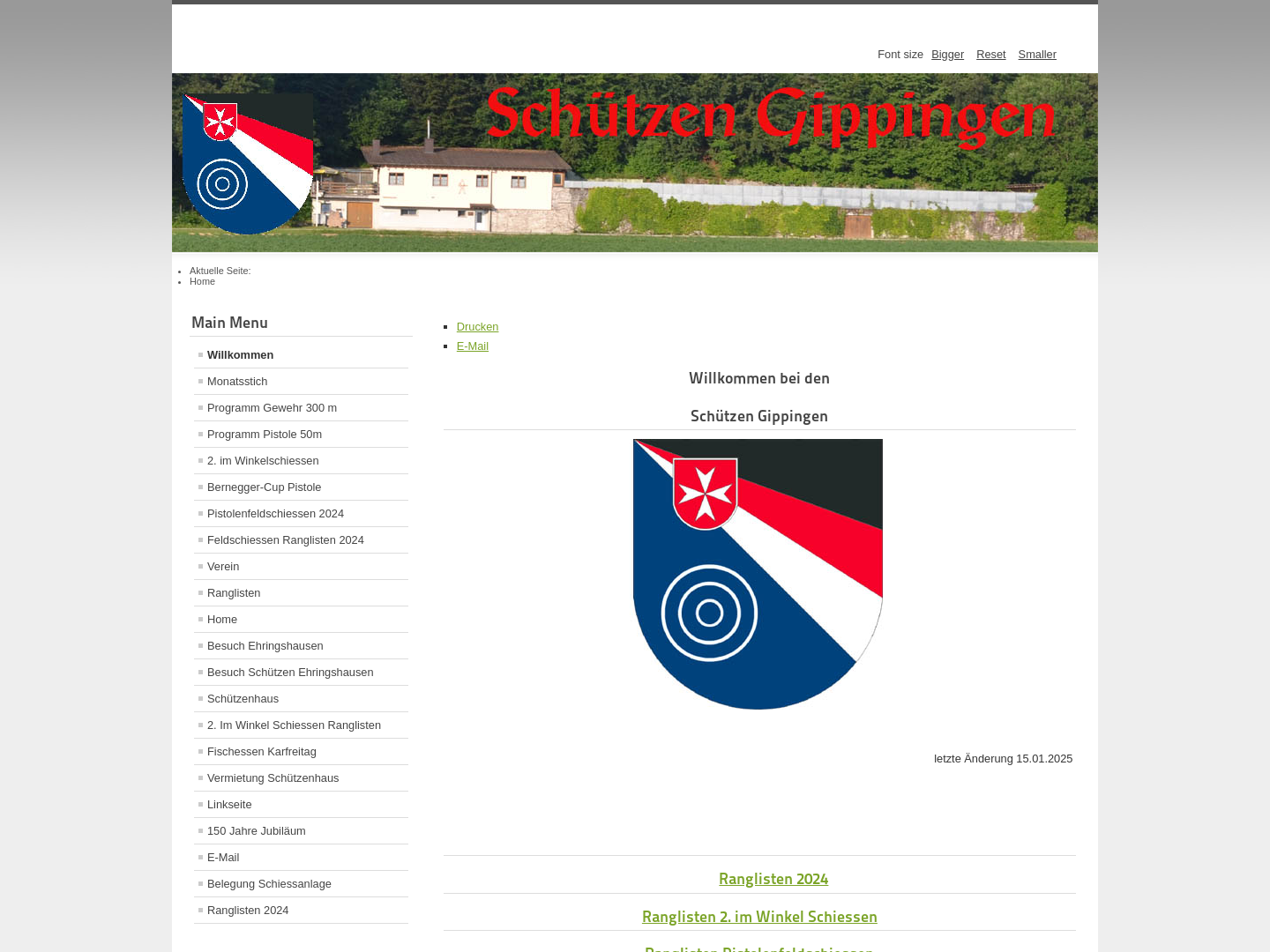Pistolenschützen Gippingen