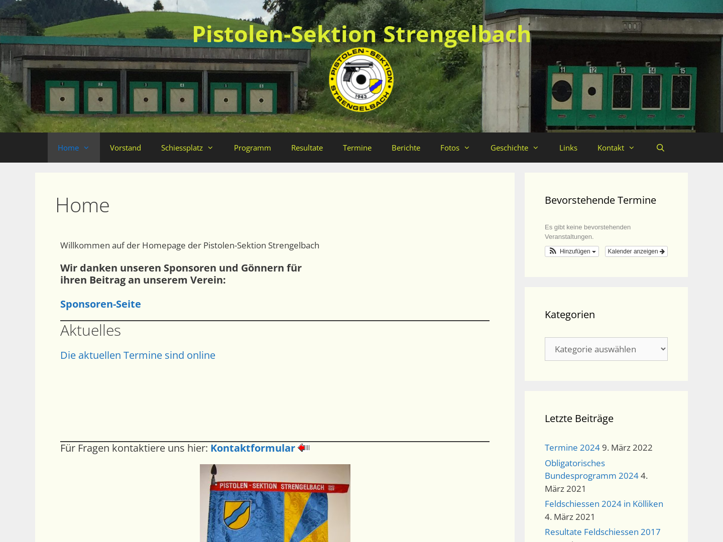 Pistolen-Sektion Strengelbach