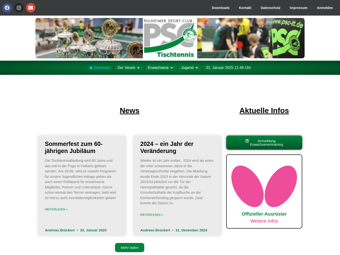 Pulheimer SC Tischtennisabteilung