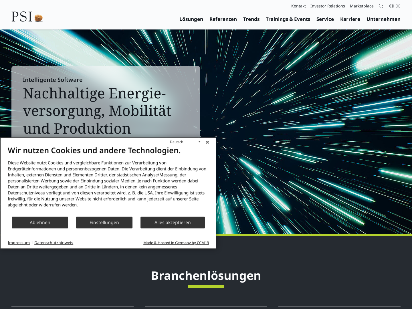 PSI AG - Produkte und Systeme der Informationstechnologie