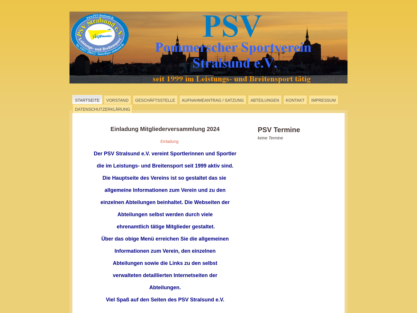 Polizeisportverein Stralsund e.V.
