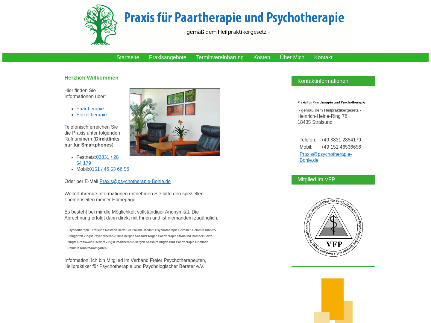 Praxis für Psychotherapie Bohle