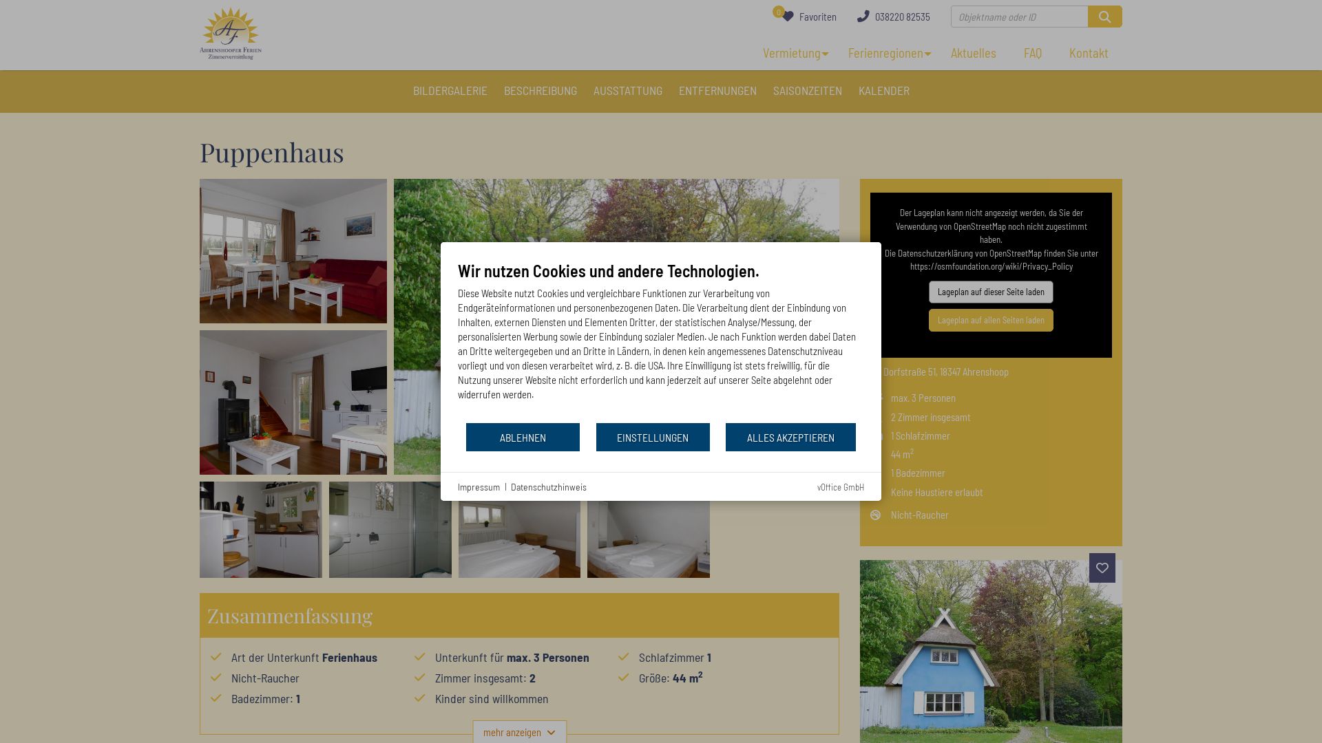 Ferienhaus Puppenhaus