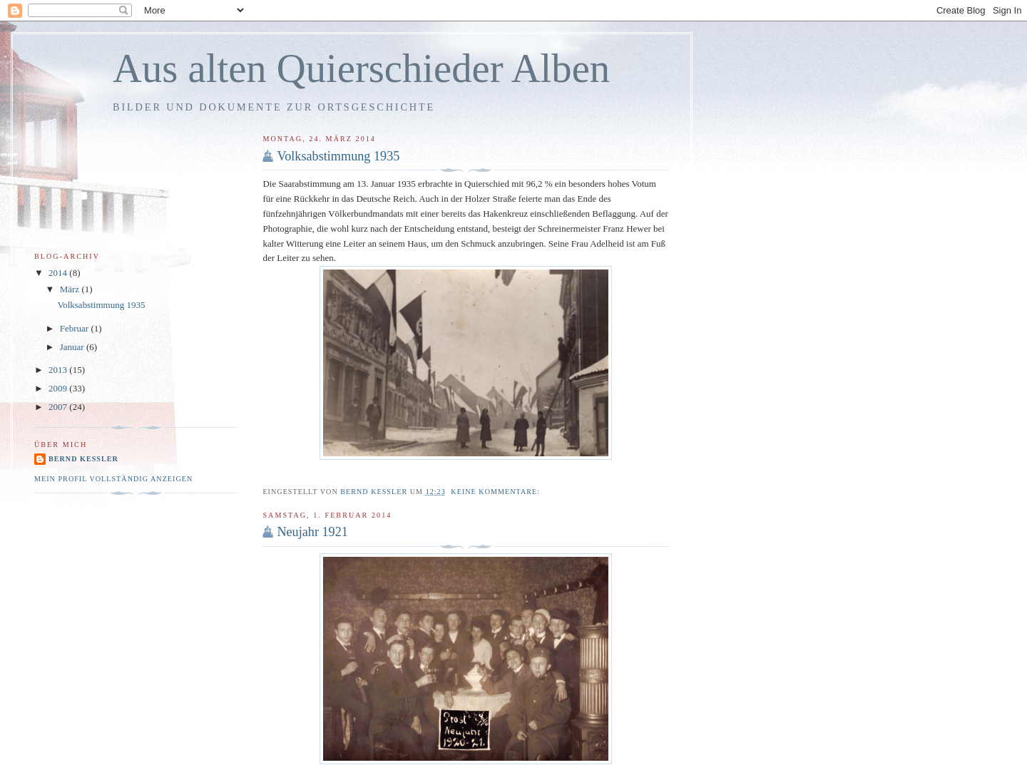 Aus alten Quierschieder Alben