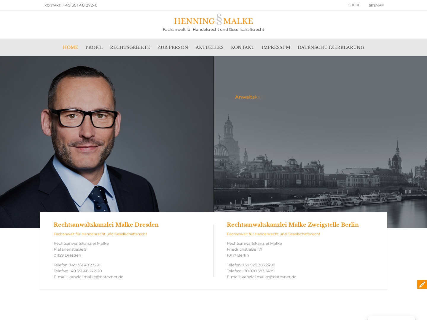 RA Henning Malke - Fachanwalt für Handelsrecht und Gesellschaftsrecht
