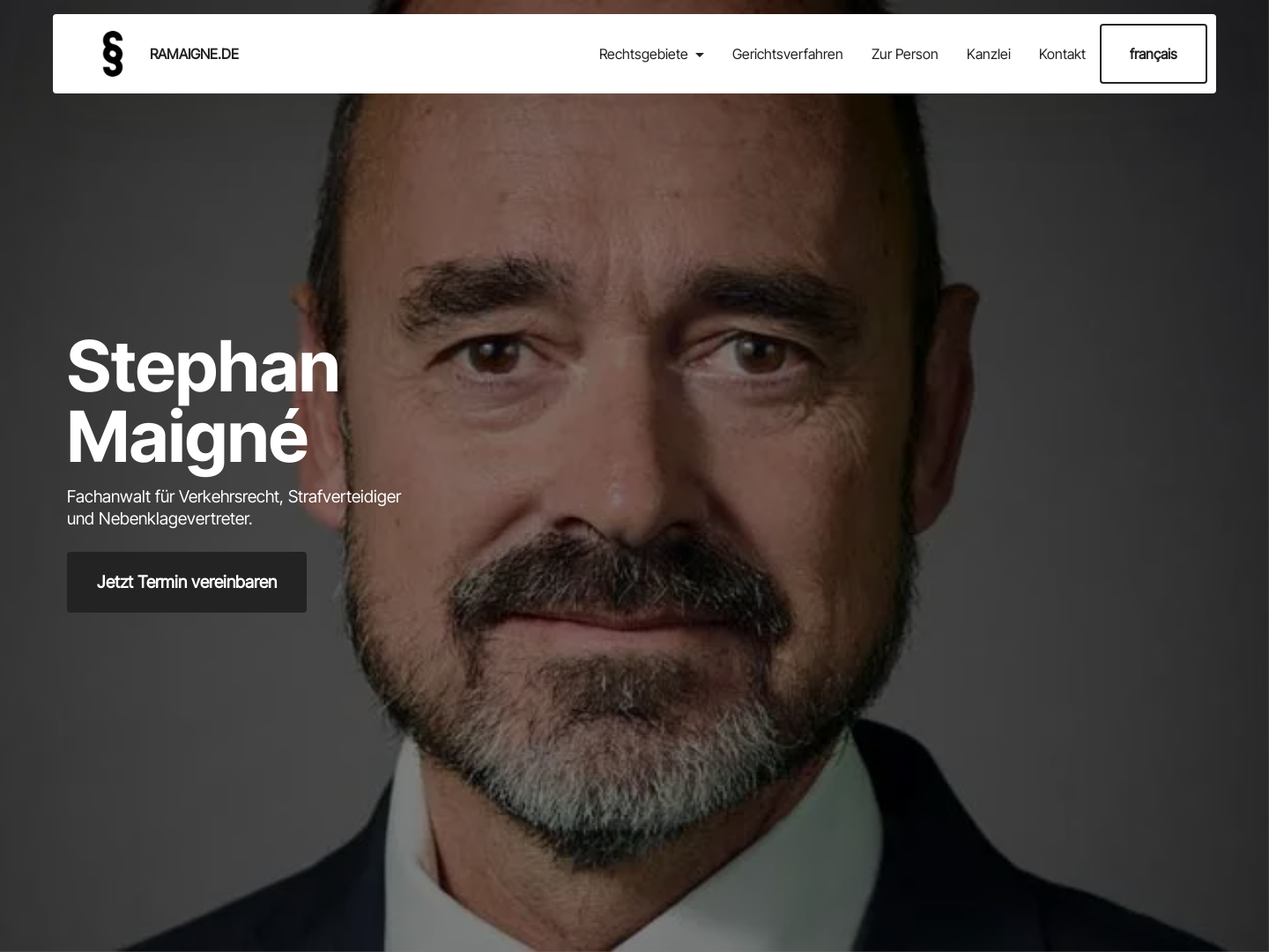 Rechtsanwalt Stephan Maigne