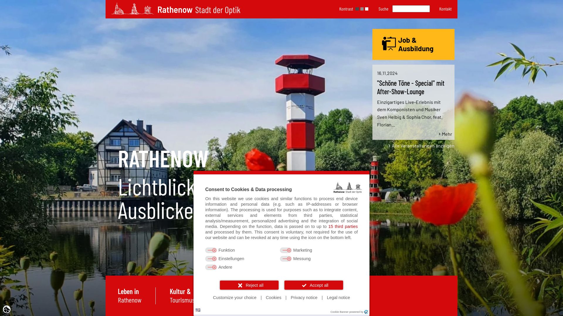 Cityinformationssystem Rathenow
