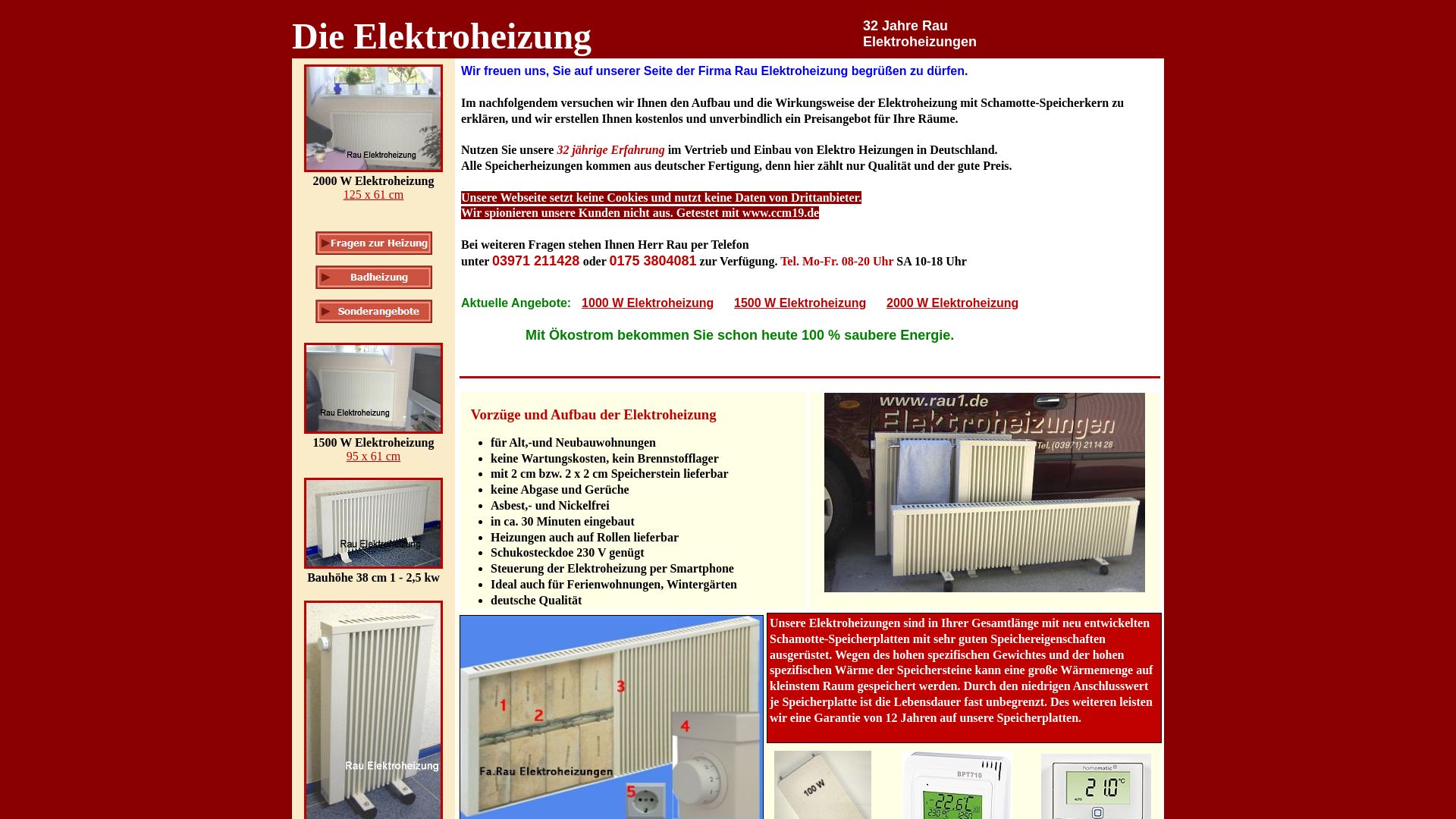Rau Elektroheizung