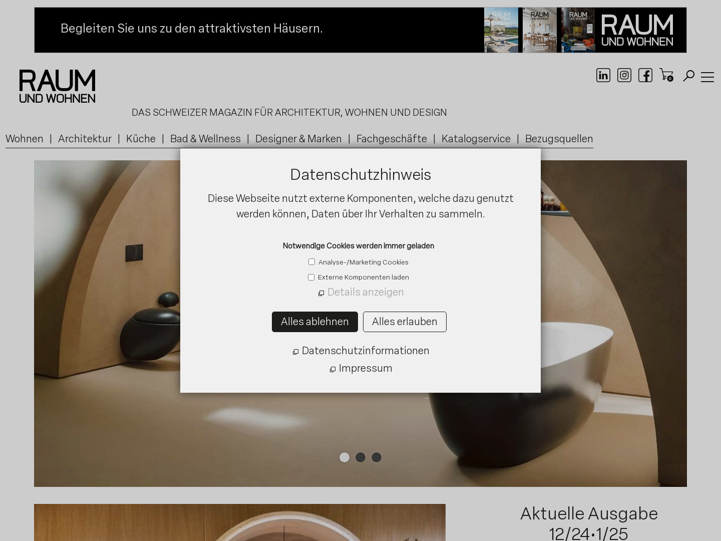Raum und Wohnen