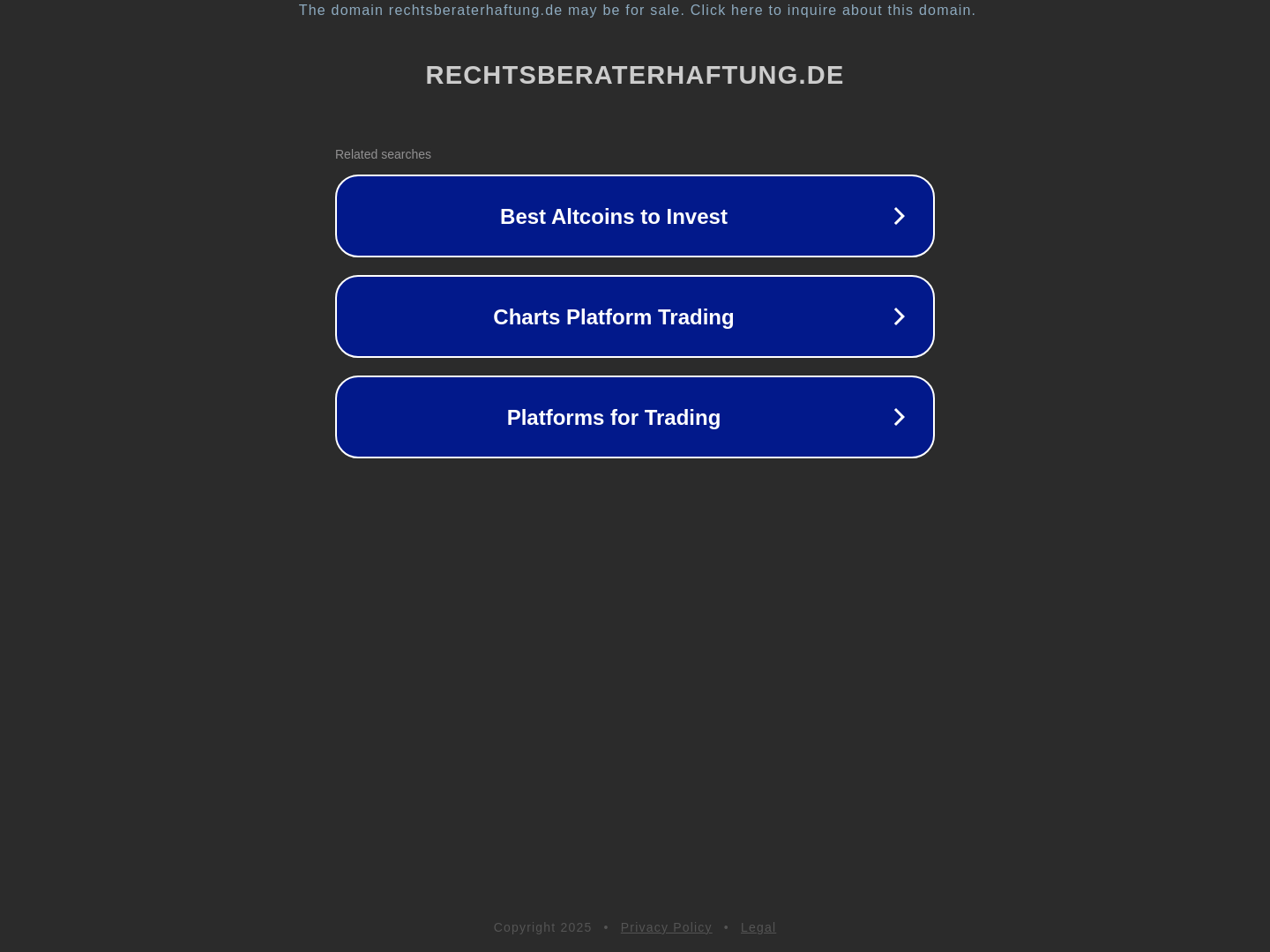 Rechtsberaterhaftung