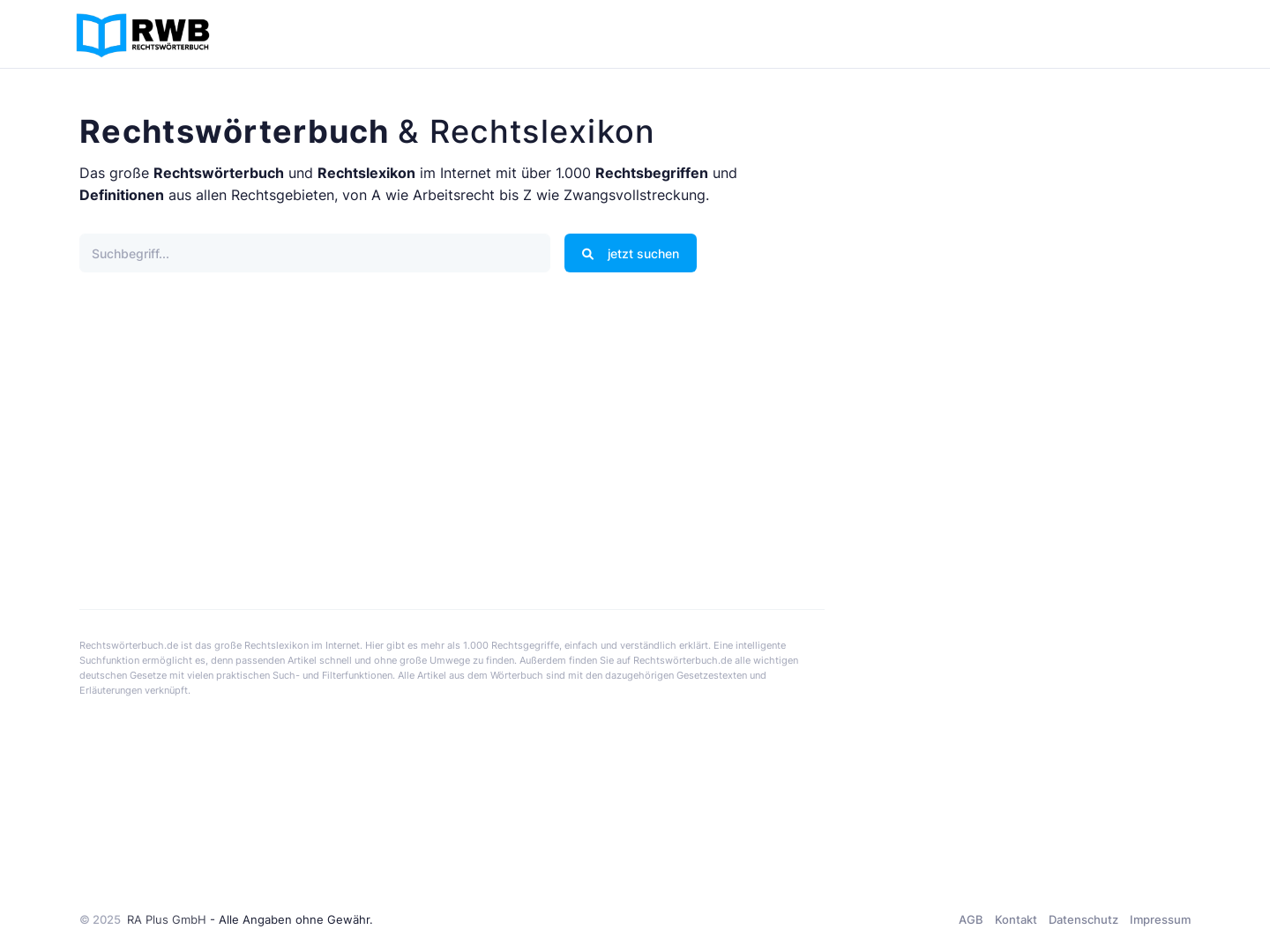 Rechtswörterbuch.de
