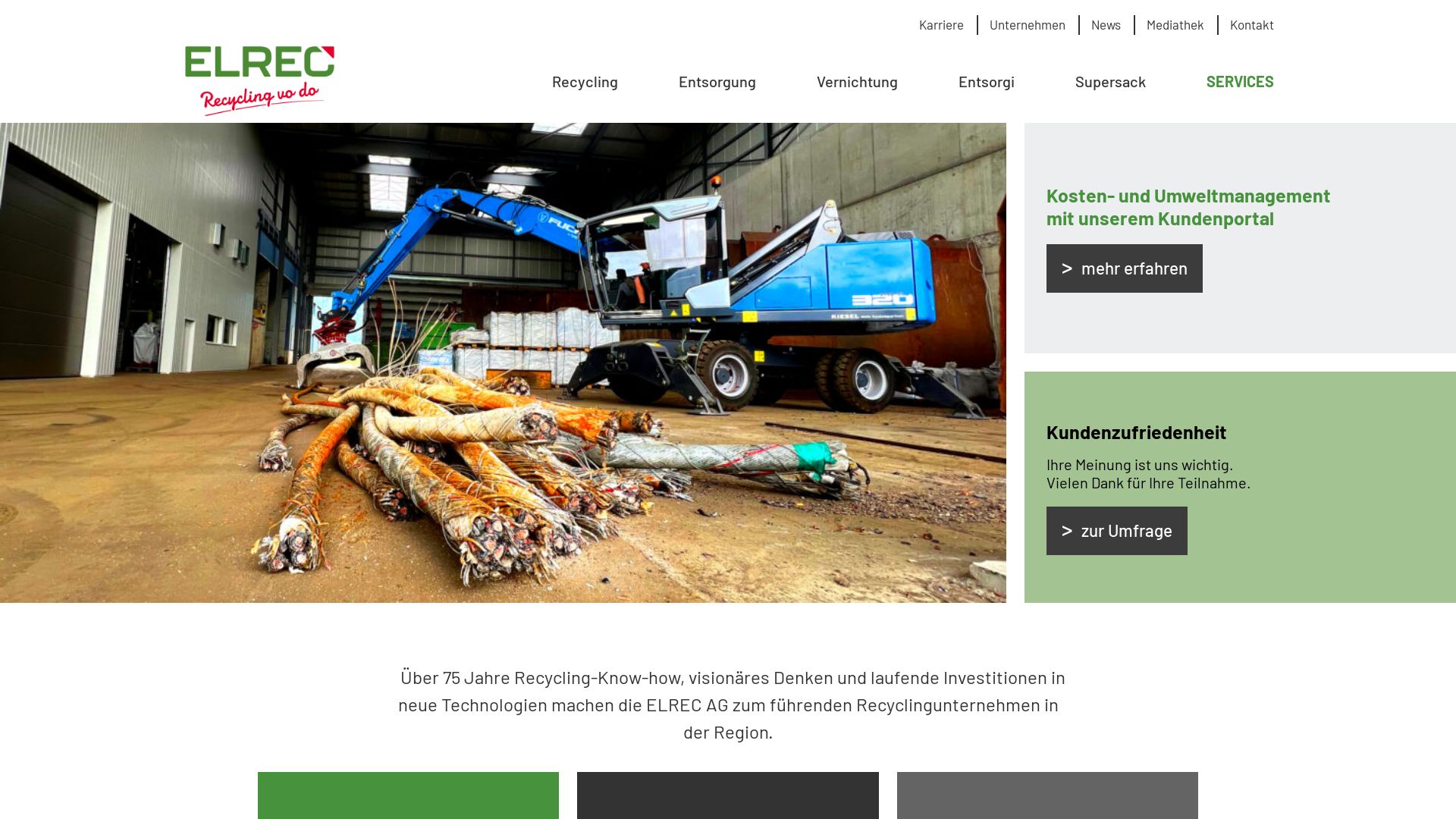 Elkuch Josef AG Recycling Center Eschen