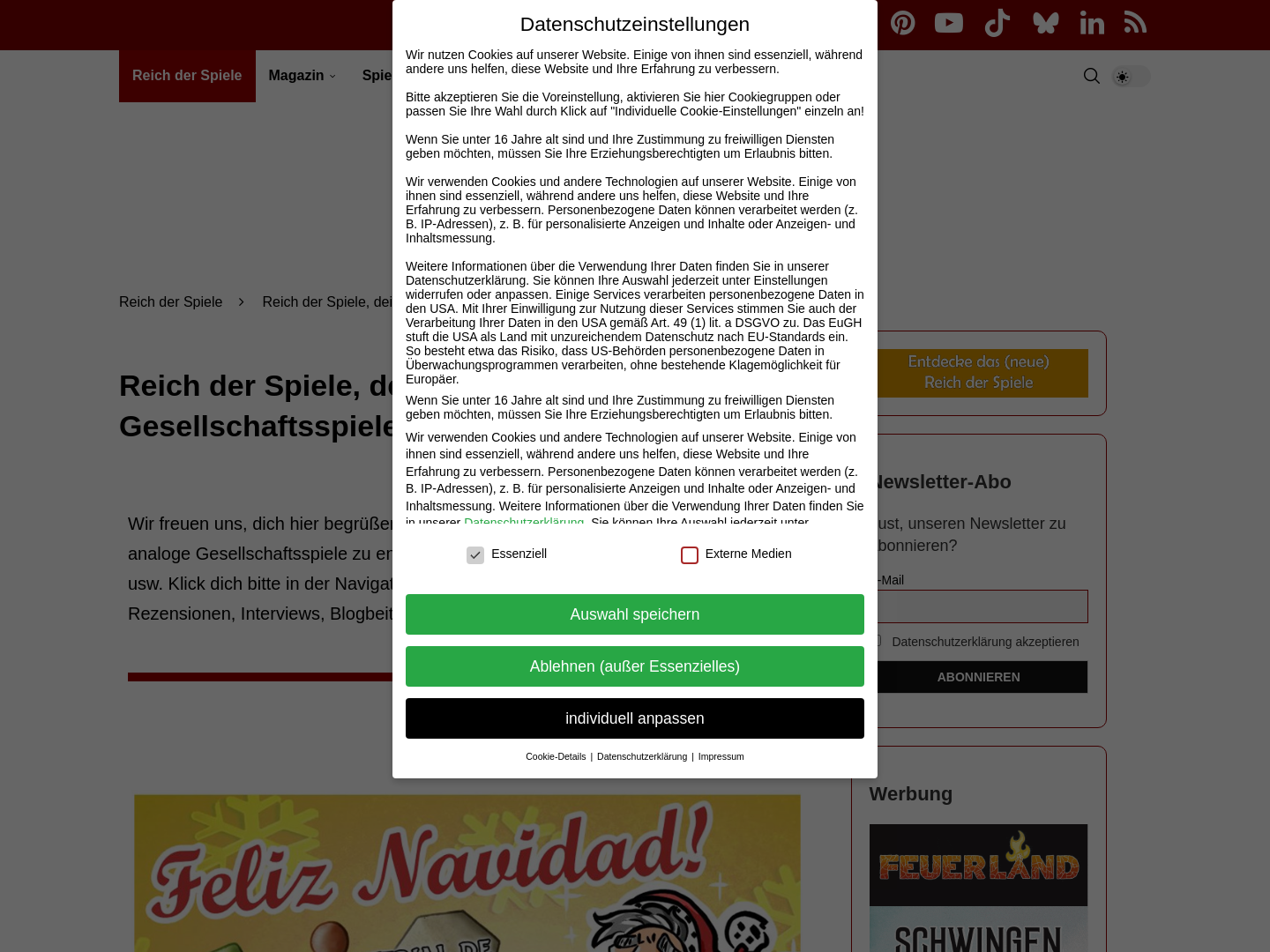 Reich der Spiele