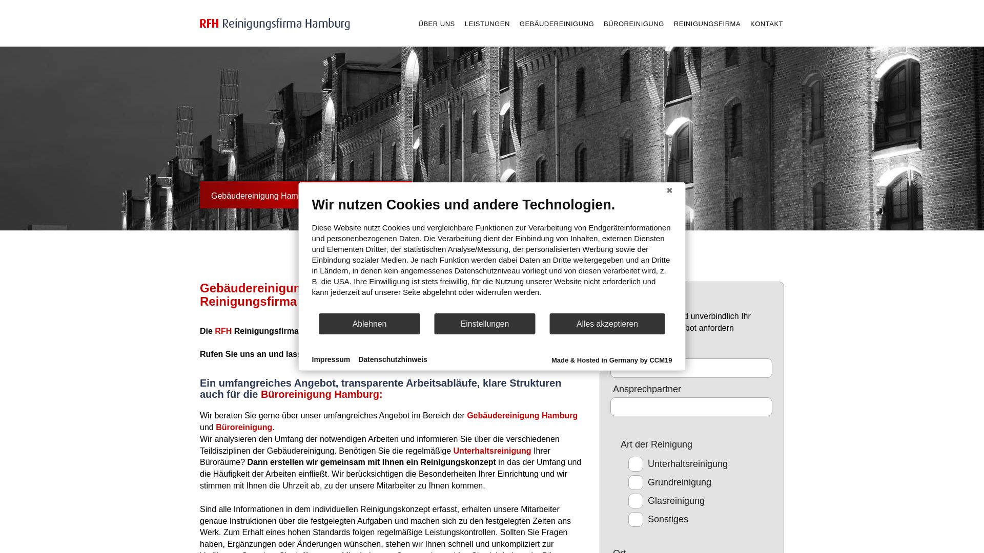 Reinigungsfirma Hamburg
