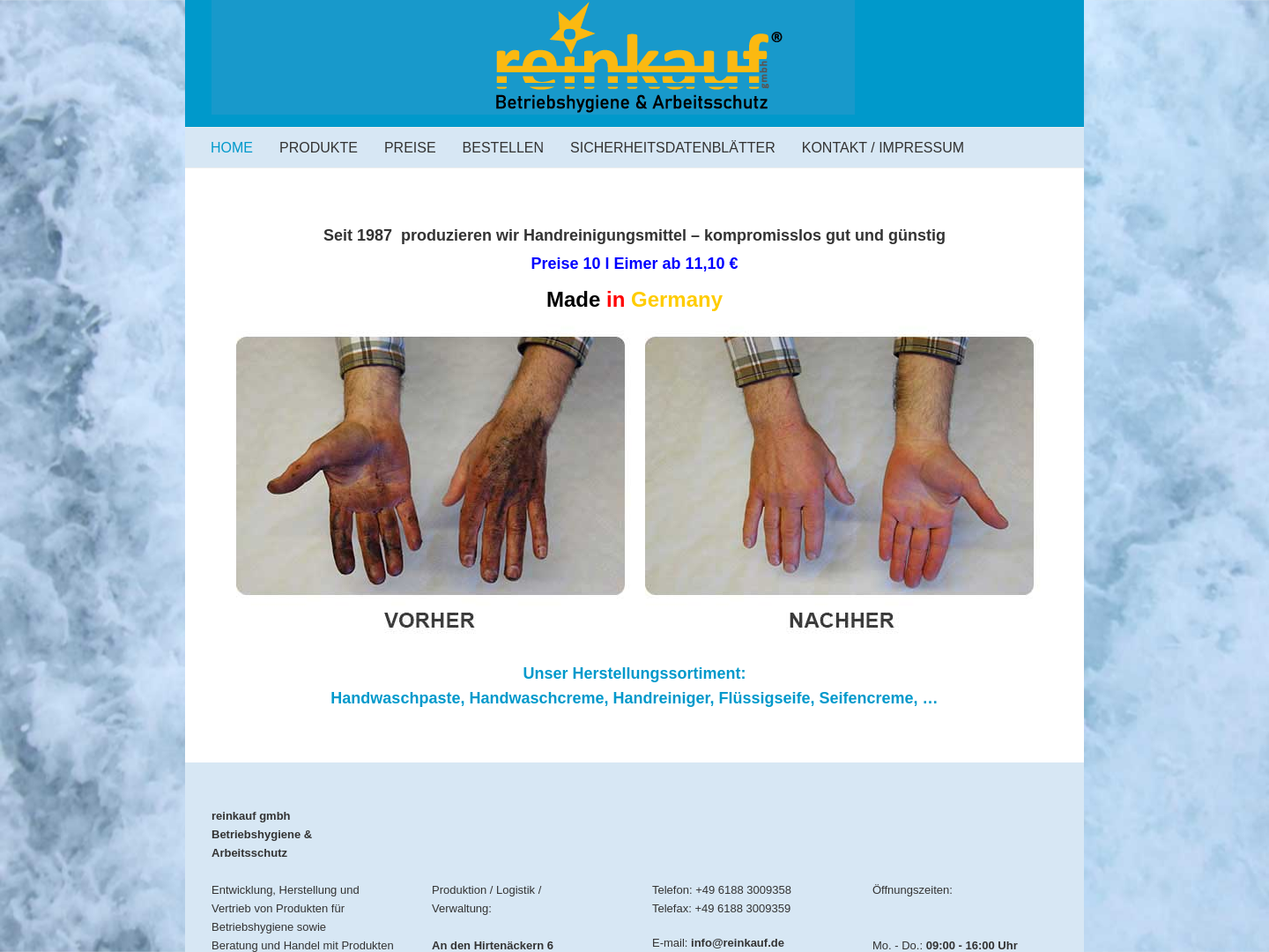 Reinkauf - Betriebshygiene, Inh. Matthias Fey