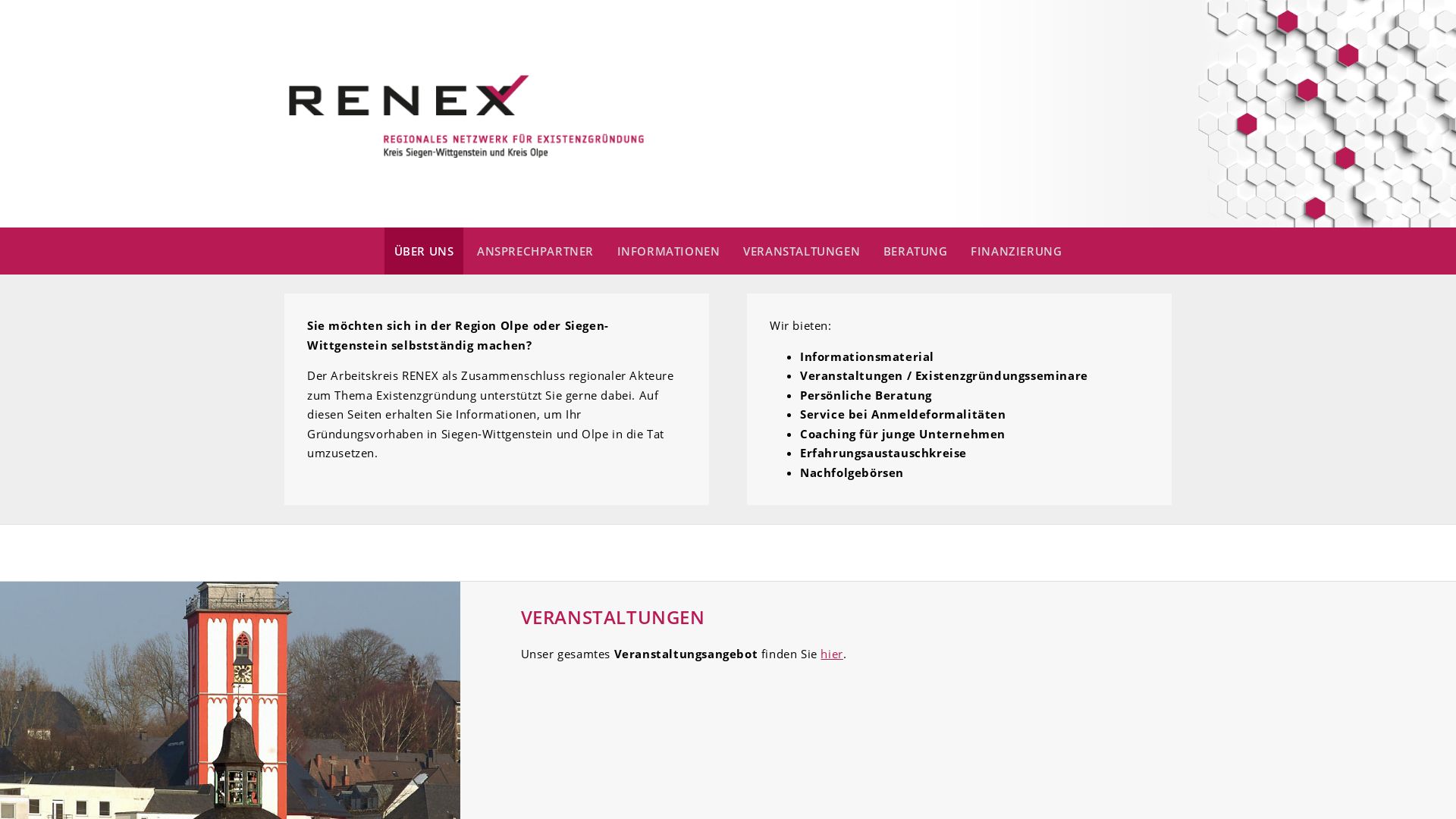 RENEX - REgionales Netzwerk EXistenzgründung