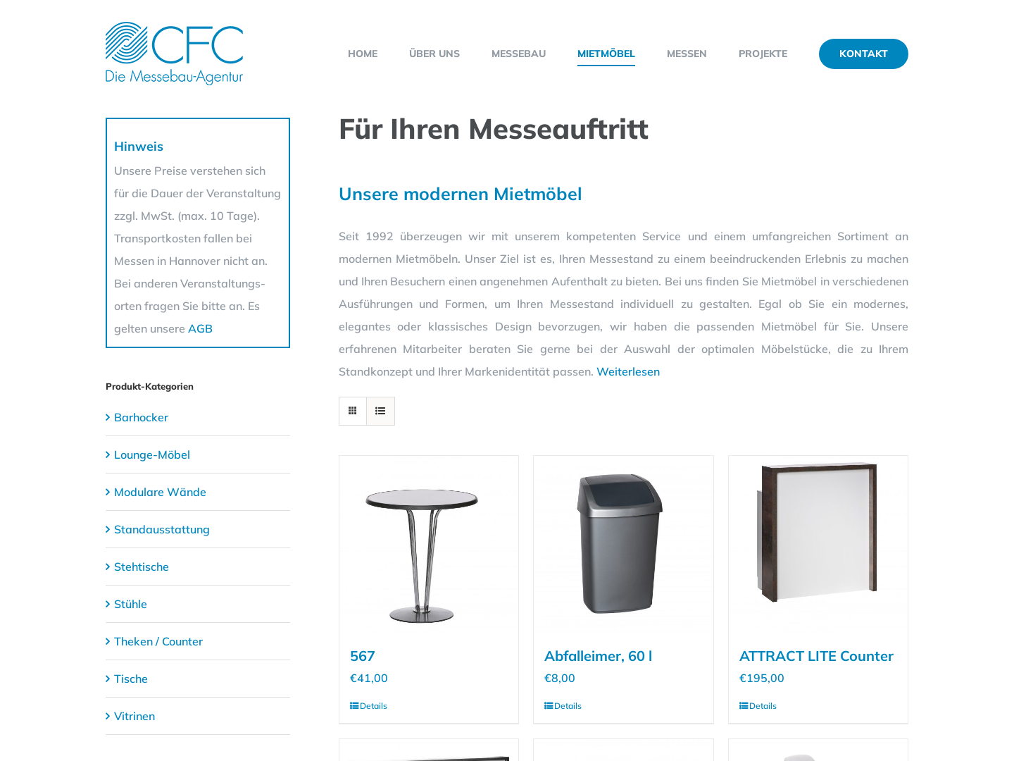 B+D Mietmesseservice GmbH