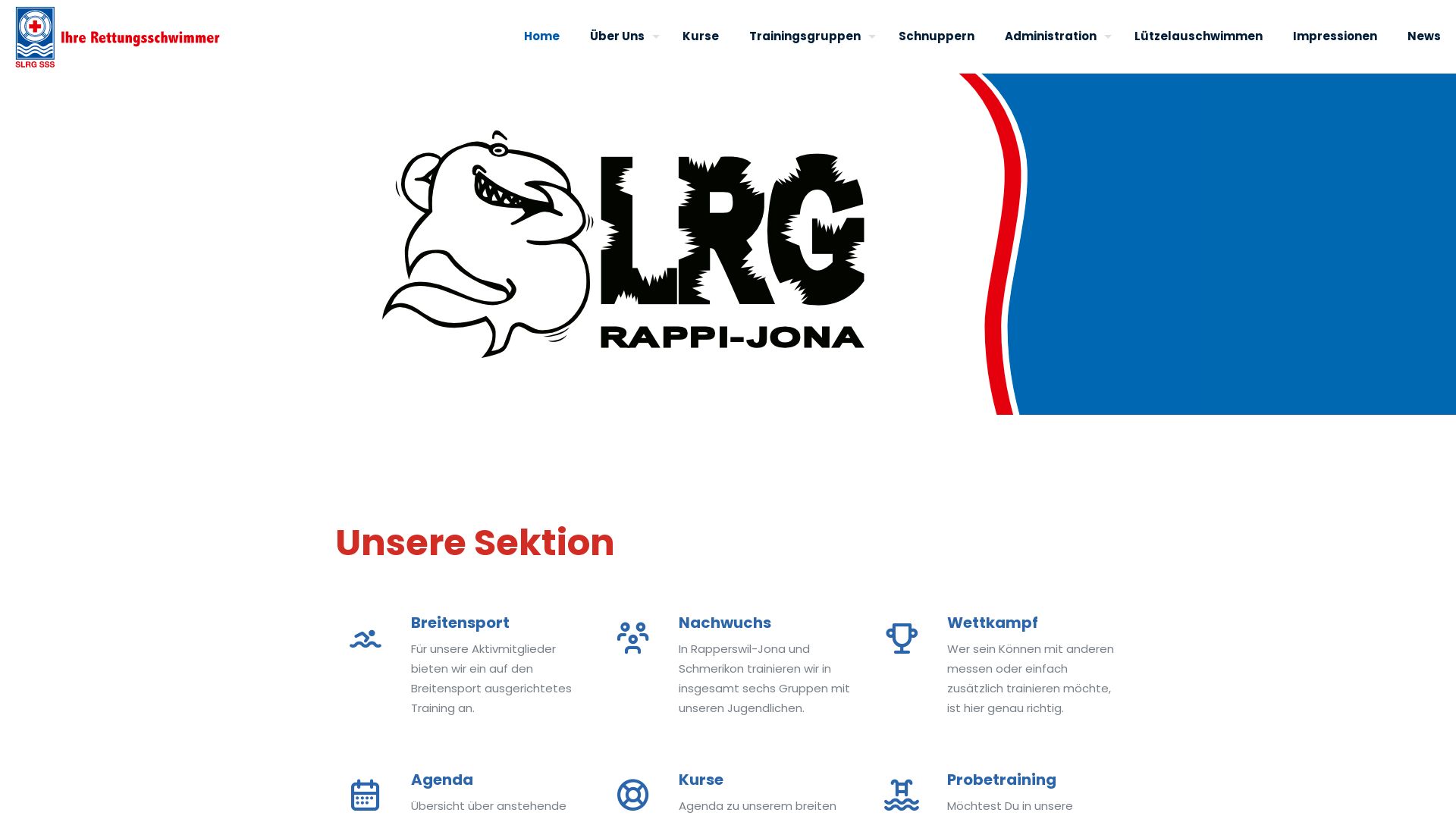 Rettungsschwimmer von Rapperswil-Jona