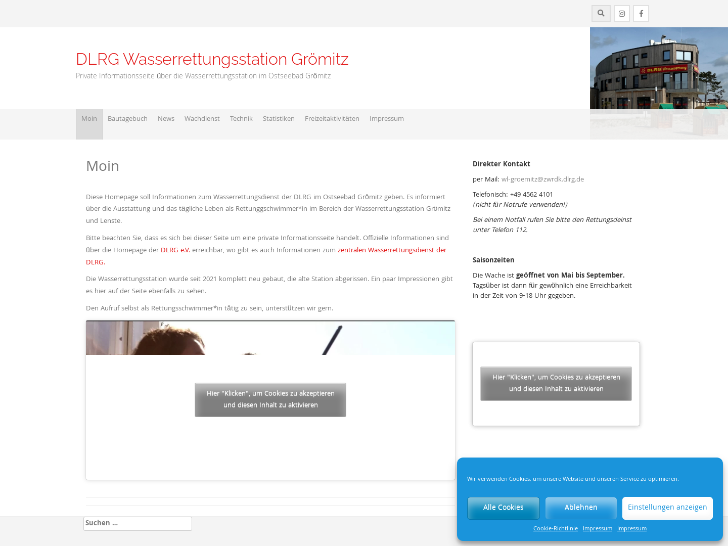 DLRG Rettungswache Grömitz
