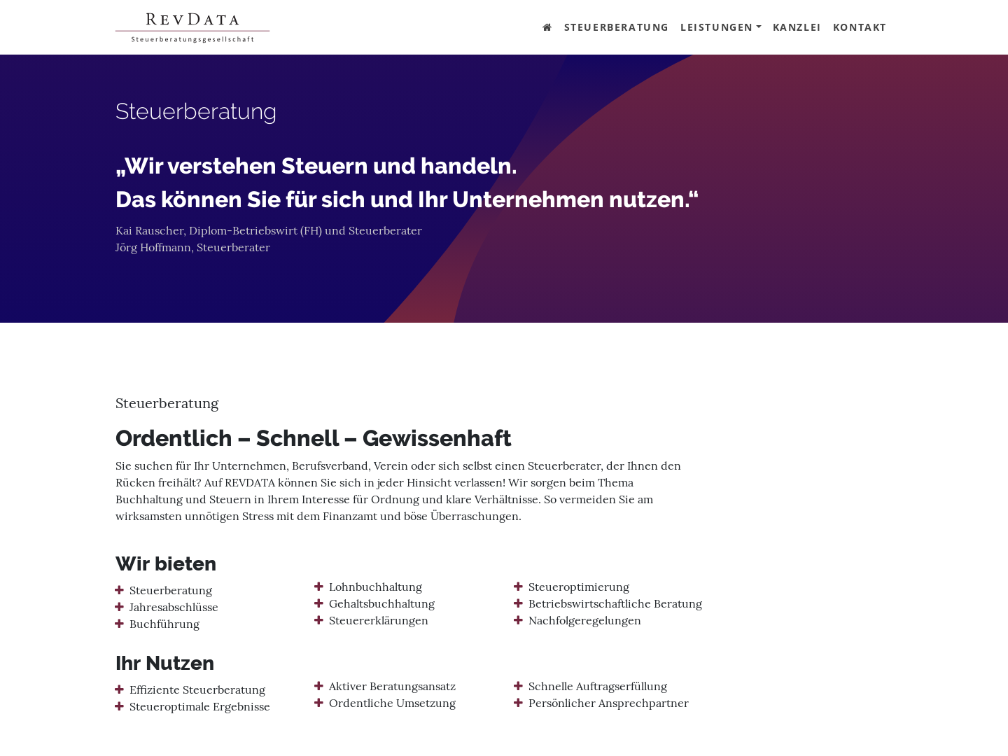 REVDATA Revisions- und Wirtschaftsberatungsgesellschaft m.b.H.
