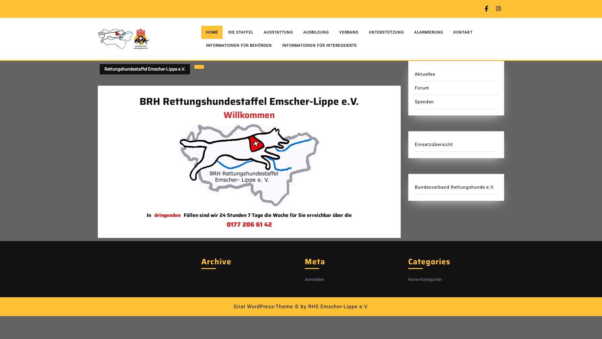 BRH-Rettungshundestaffel Emscher-Lippe e.V.