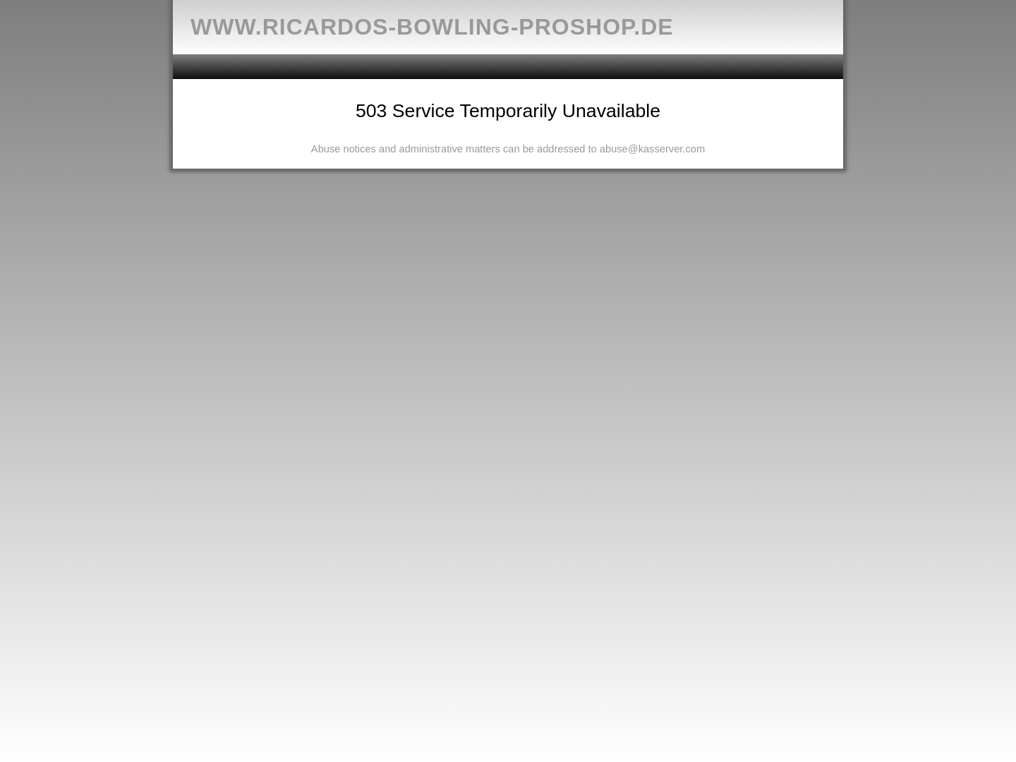 Ricardos ProShop Bowlingshop