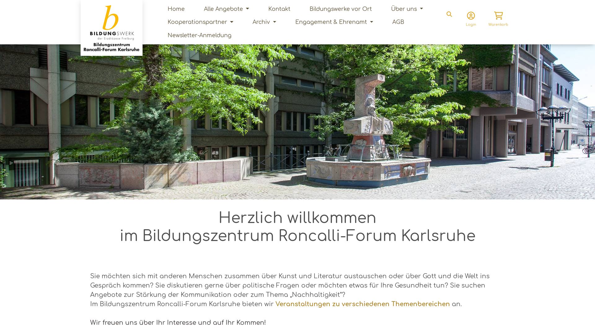 Bildungszentrum Karlsruhe und Roncalli-Forum