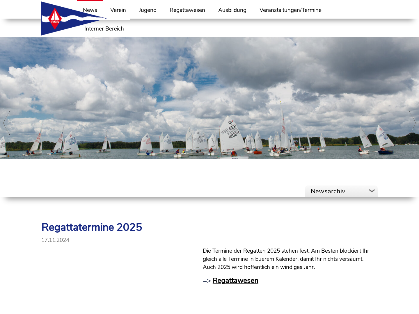 RSB - Regensburger Segelgemeinschaft am Brücklsee e.V.