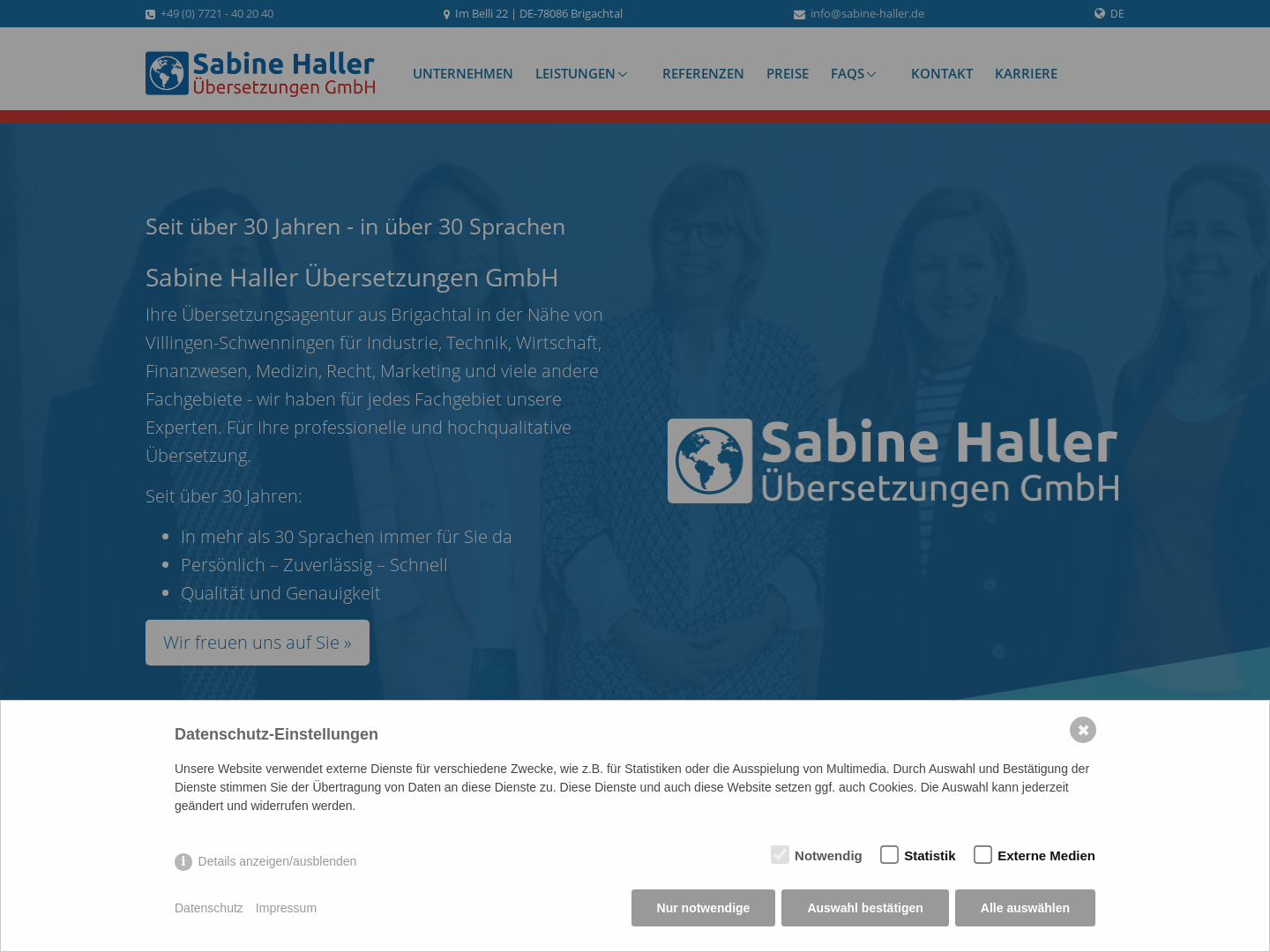 Übersetzungsbüro Sabine Haller
