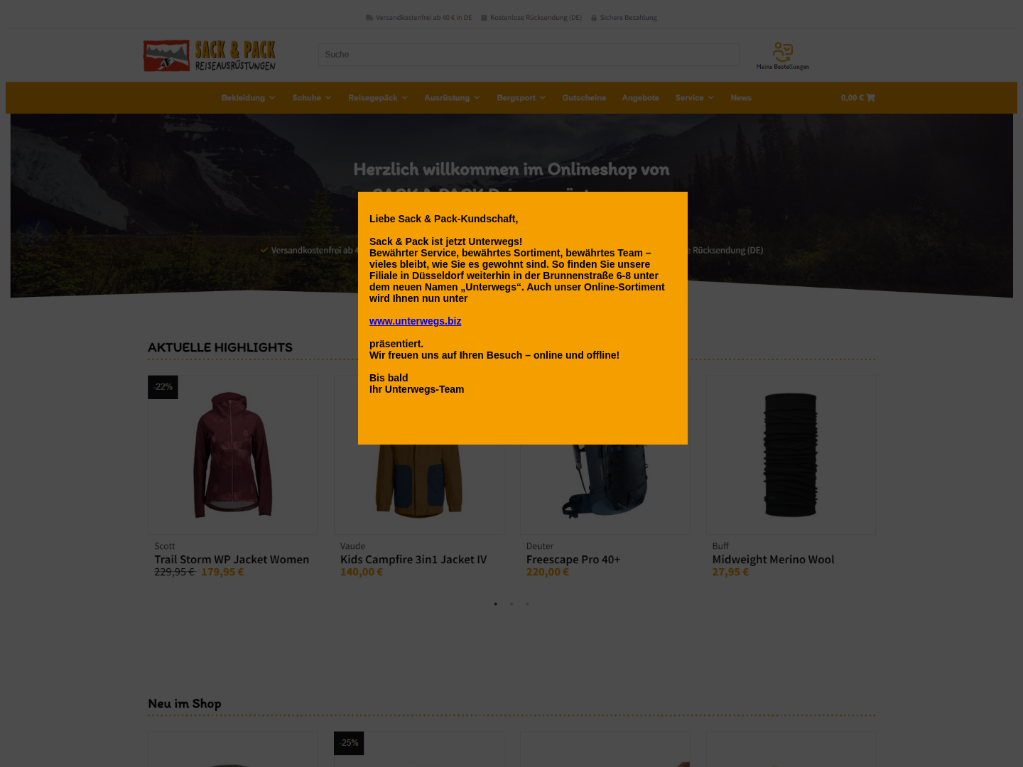 Sack & Pack Reiseausrüstungen GmbH