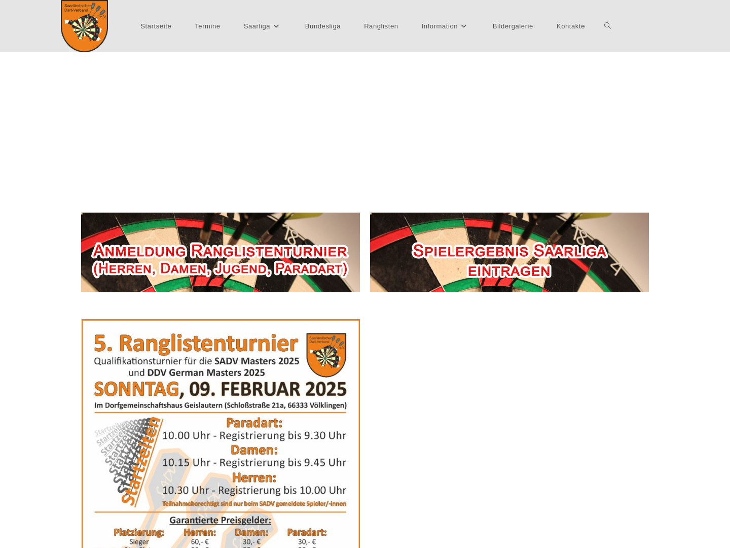 SADV Dartverband e.V.