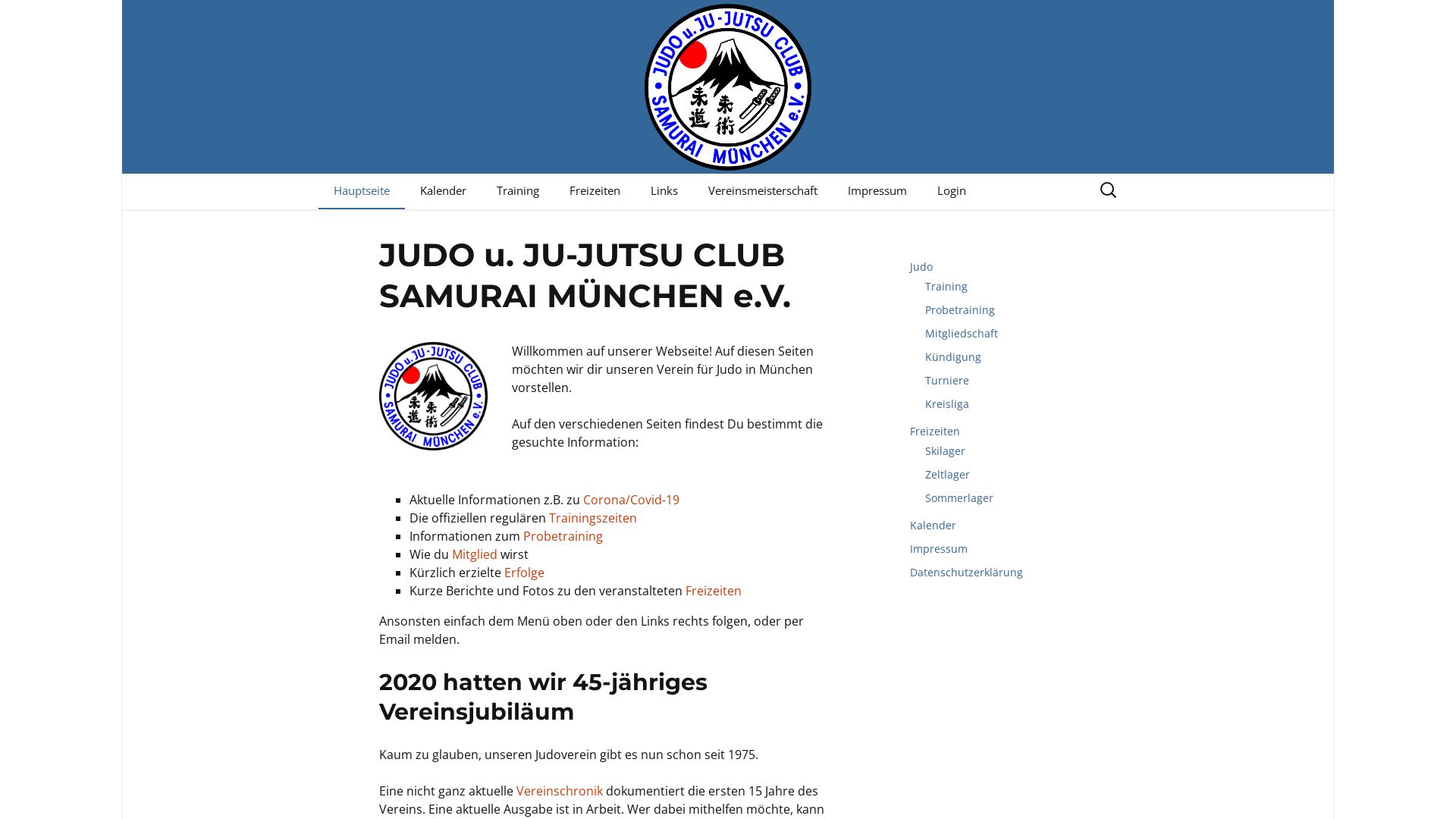 Judo u. Ju-Jutsu Club Samurai München e.V.
