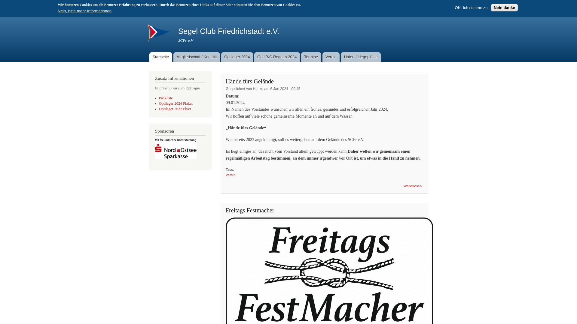SCFr -  Segel-Club Friedrichstadt e.V.