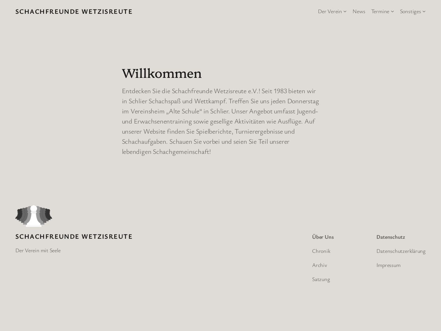 Schachfreunde Wetzisreute e.V.