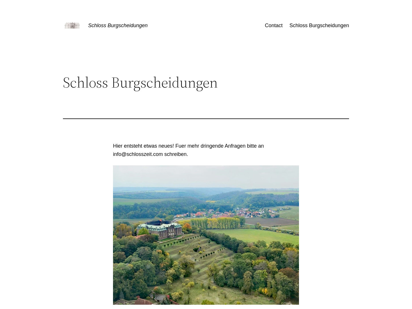 Schloss Burgscheidungen