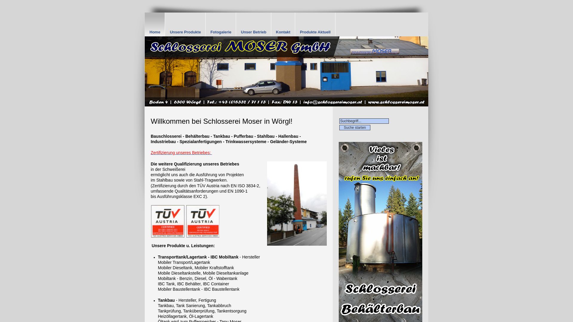 Moser GmbH Schlosserei