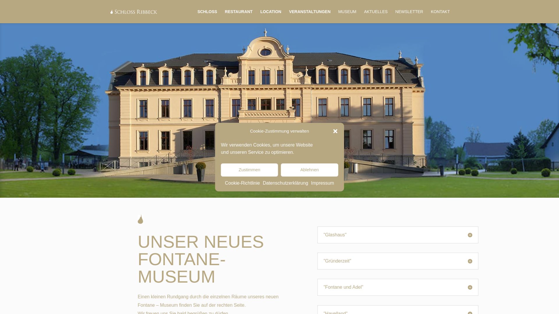 Schloss Ribbeck - Schloss Ribbeck GmbH