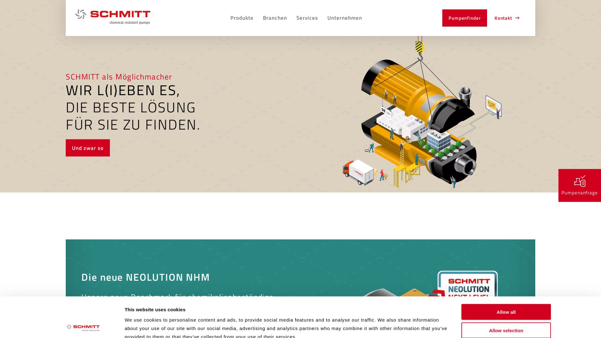 SCHMITT-Kreiselpumpen