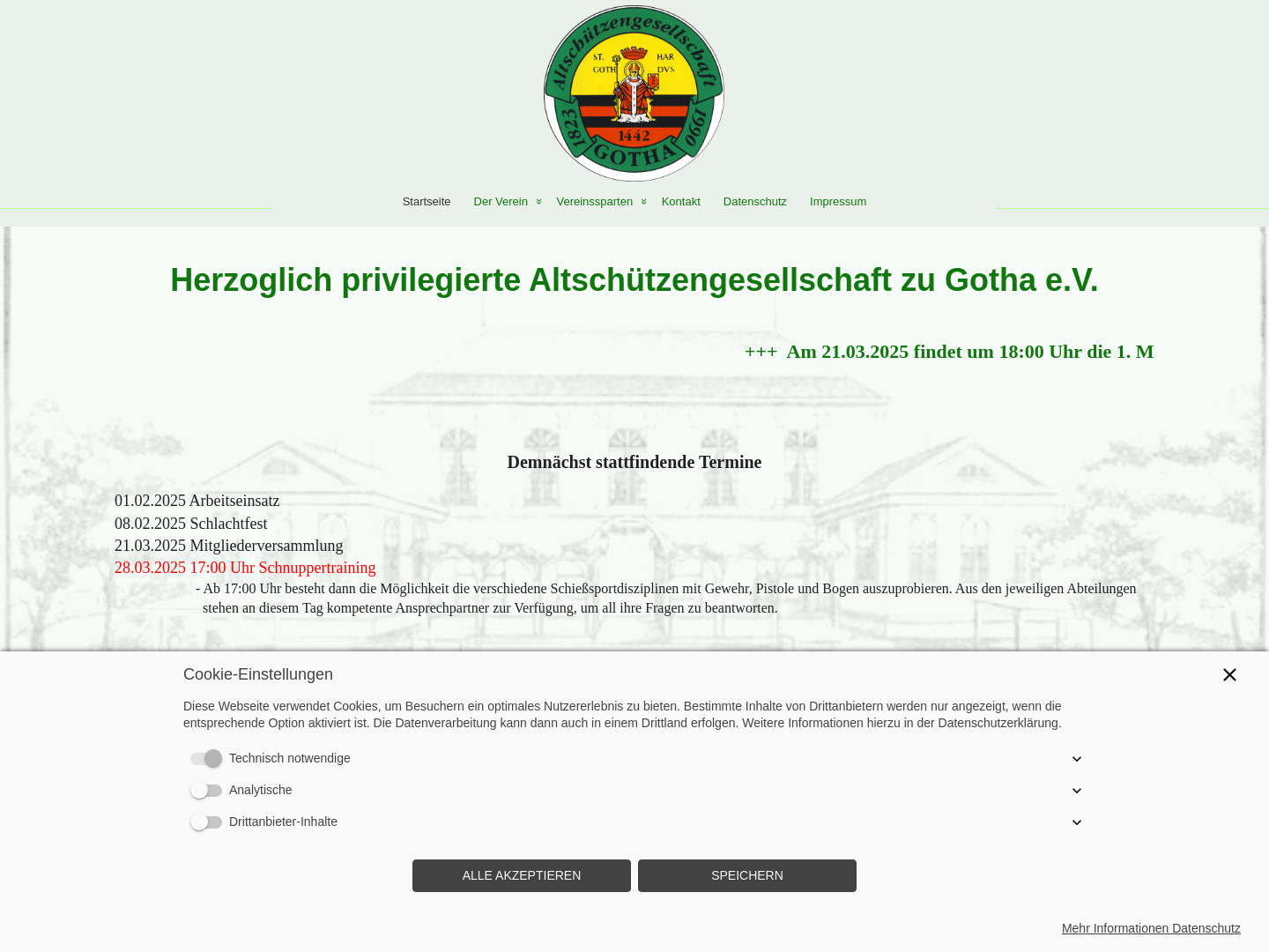 Altschützengesellschaft Gotha e.V.