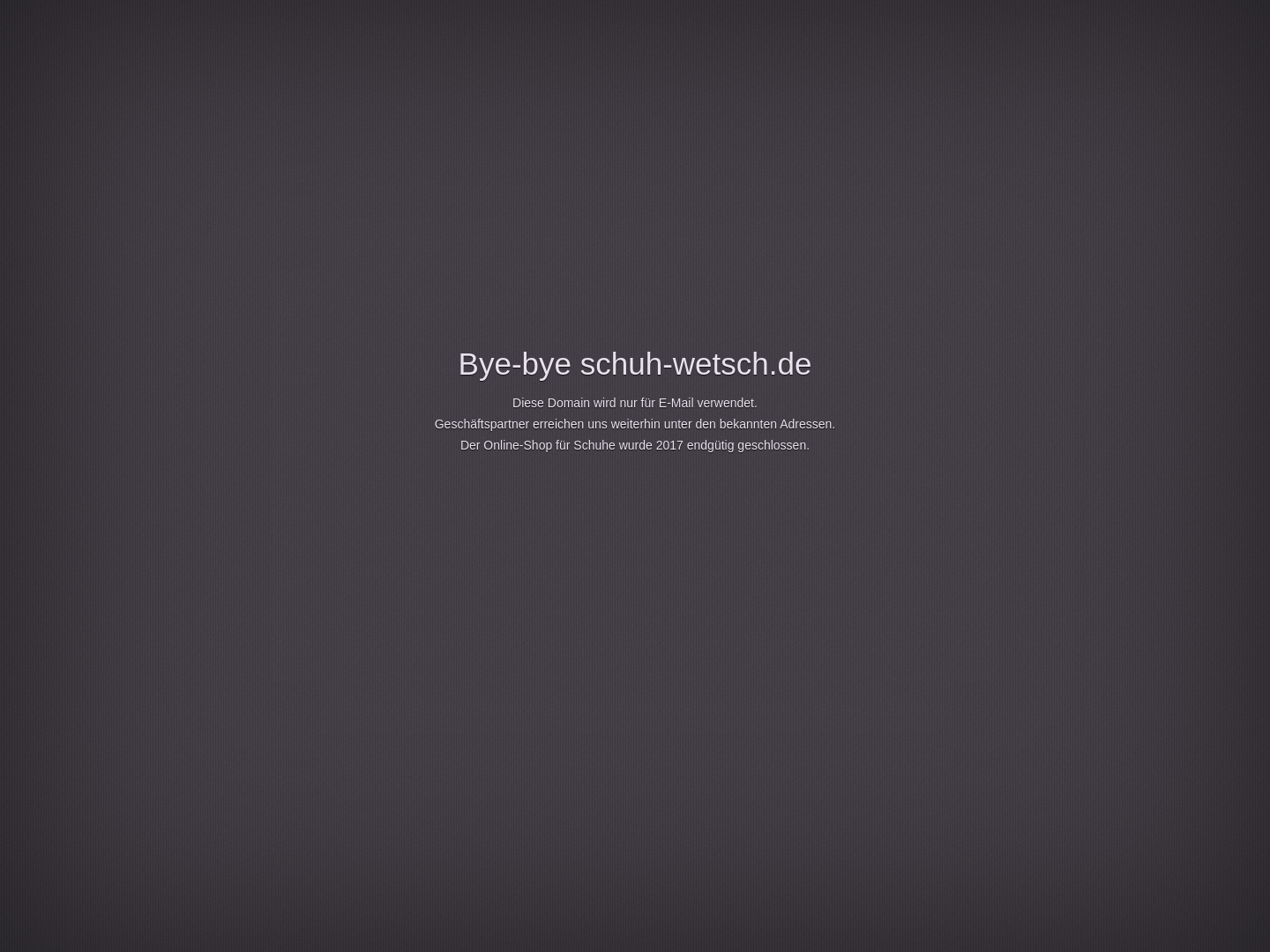 Schuh-Wetsch