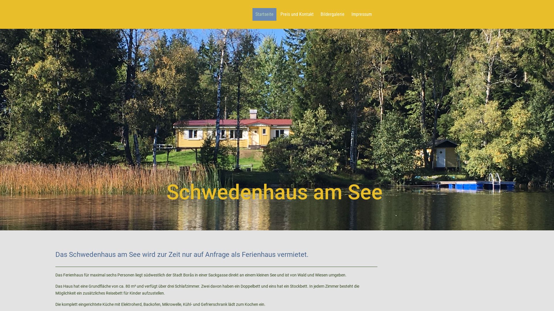 Schwedenhaus am See