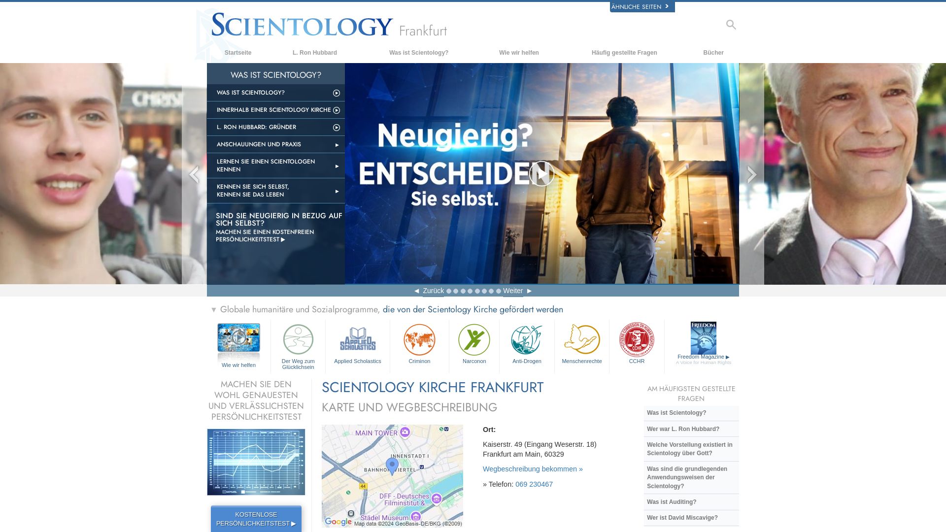 Scientology Frankfurt