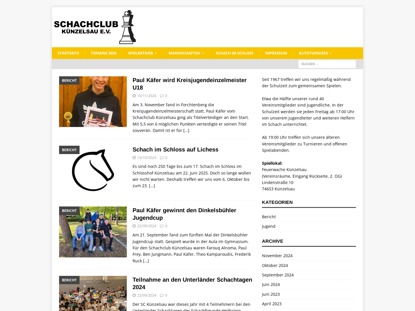 Schachclub Künzelsau e.V.