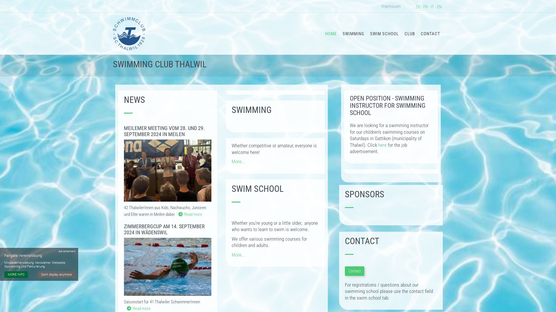 Schwimmclub Thalwil (SCT)