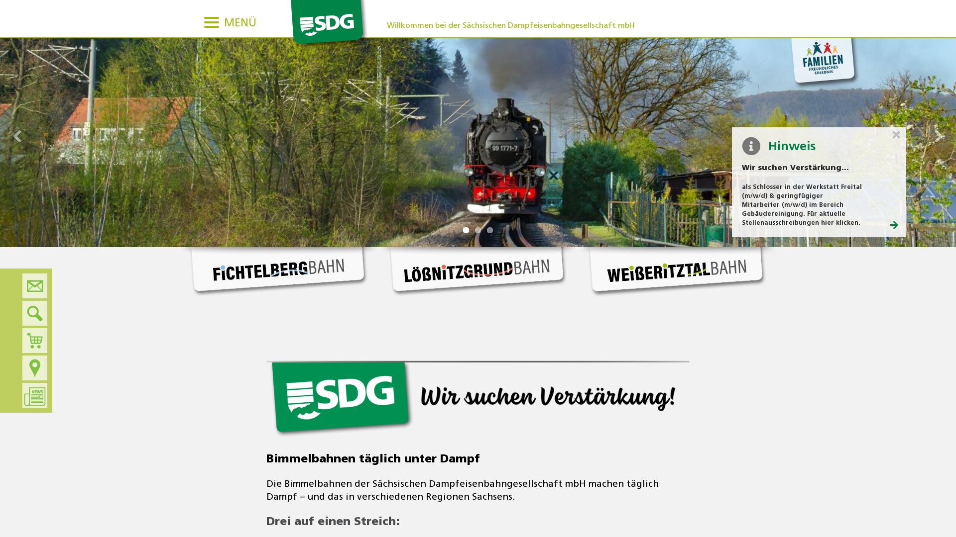 SDG Sächsische Dampfeisenbahngesellschaft mbH